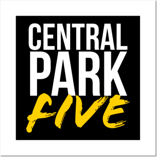 Central Park Five The Exonerated 5 Yusef Kevin Antron Korey And Raymond Posters and Art